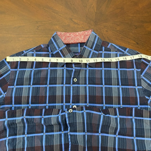 Tasso Elba Brand LS Button Down Men’s Shirt - Picture 7 of 16